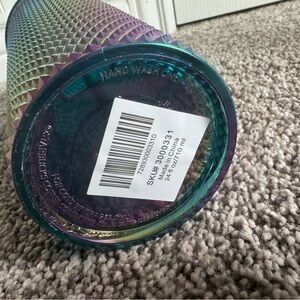 BNWT Original Singapore Oil Slick Studded Starbucks Tumbler
